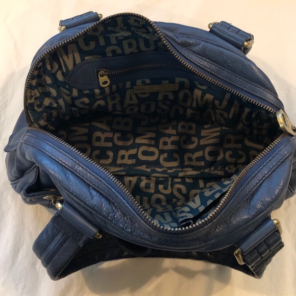 Marc by Marc Jacobs Blue Bowler Bag - Picture 4 of 8